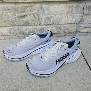 Hoka Bondi X in Sharkskin/Harbor Mist Men’s size 10.5